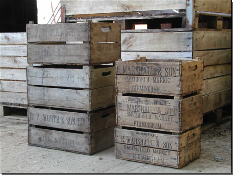 Bushel & half bushel boxes

